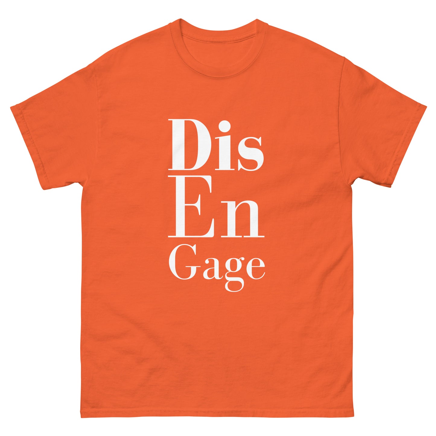 Custom T Shirts for Men and Women - Disengage