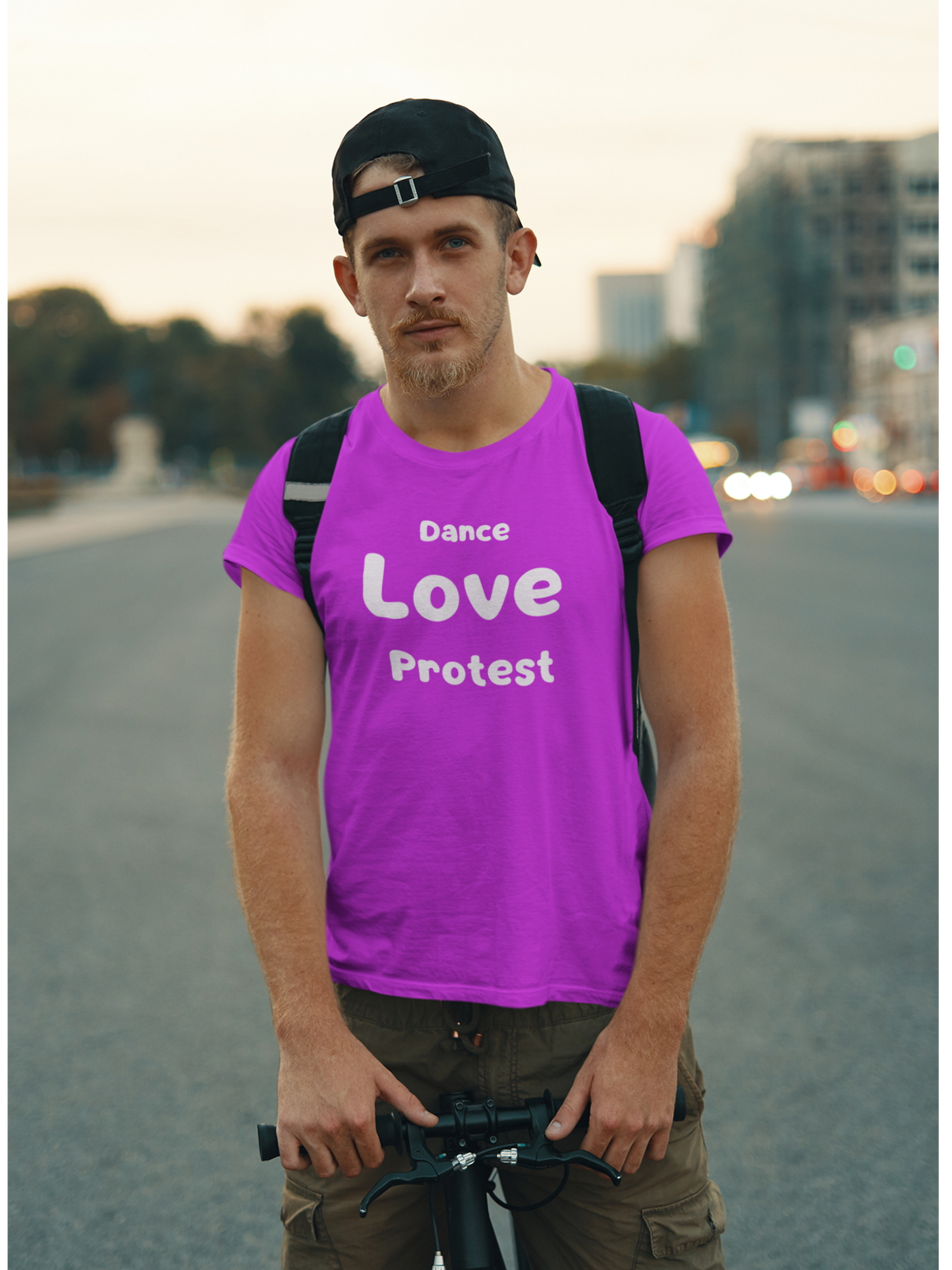 Custom T Shirts Unisex - Dance Love Protest