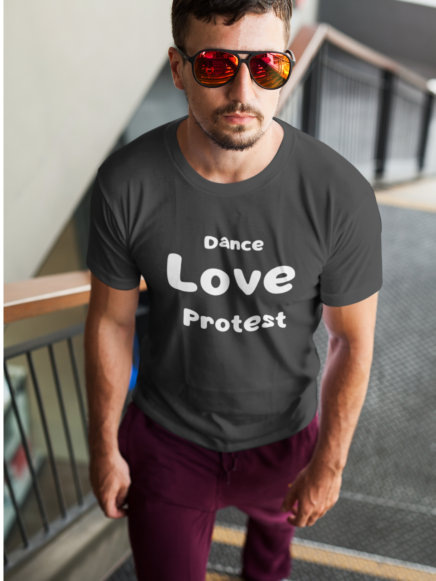 Custom T Shirts Unisex - Dance Love Protest