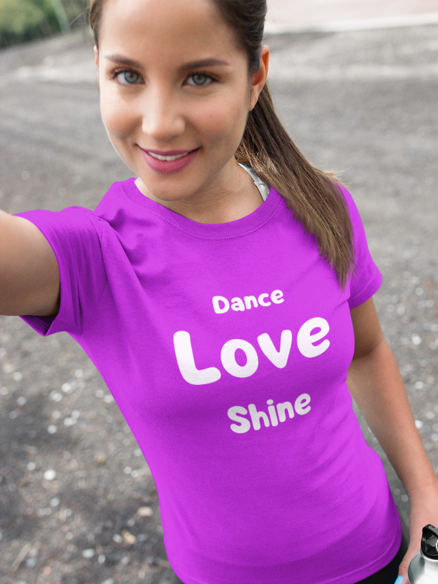 Custom T Shirts Unisex - Dance Love Shine