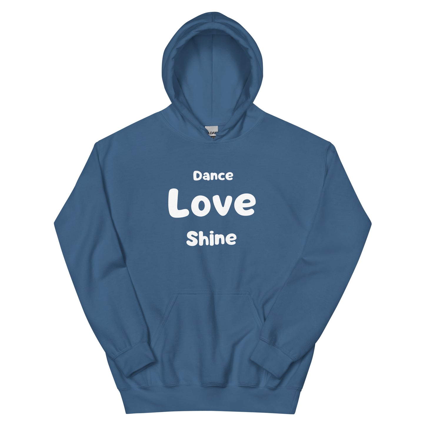 Custom Unisex Hoodie for Men and Women - Dance Love Shine